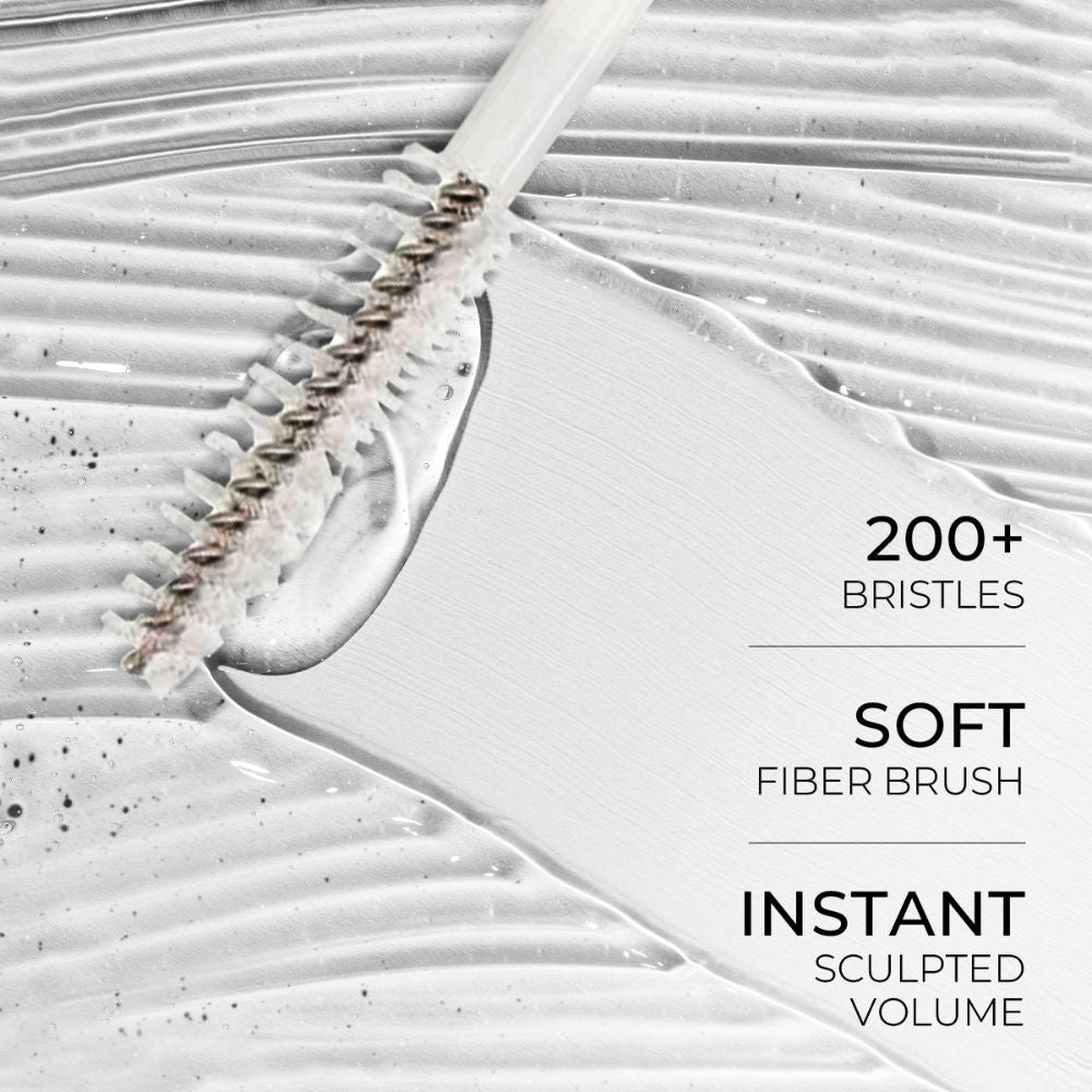 Stay Real Transparent 2 In 1 Brow & Lash Mascara,Sweatproof Long Wear Formula - Transparent