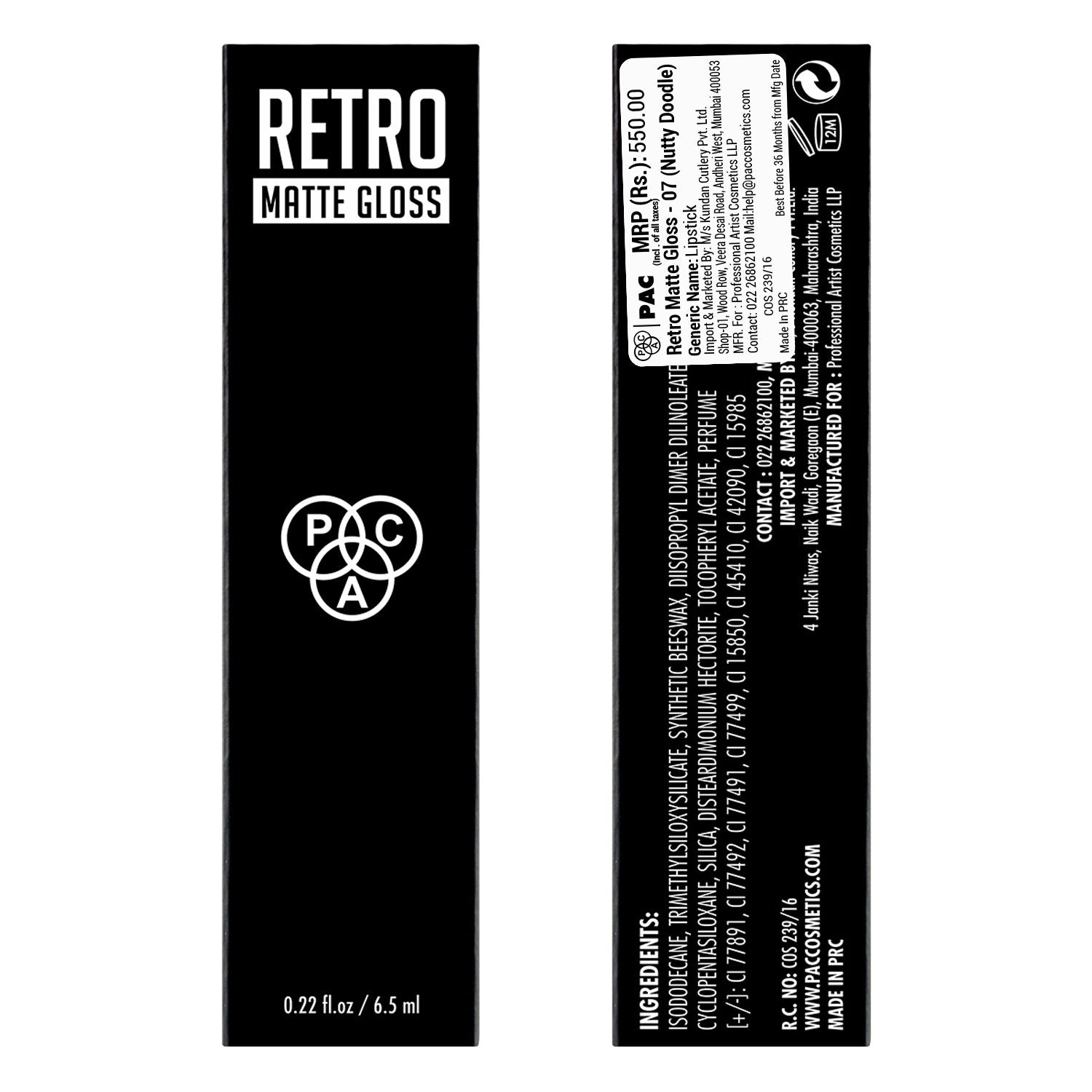Retro Matte Gloss