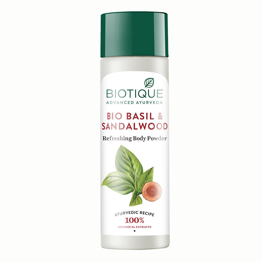 Bio Basil & Sandalwood Refreshing Body Powder