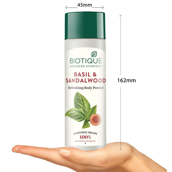 Bio Basil & Sandalwood Refreshing Body Powder
