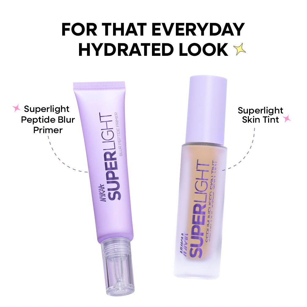 Nykaa Superlight Serum Matte Filter Finish Skin Tint Foundation