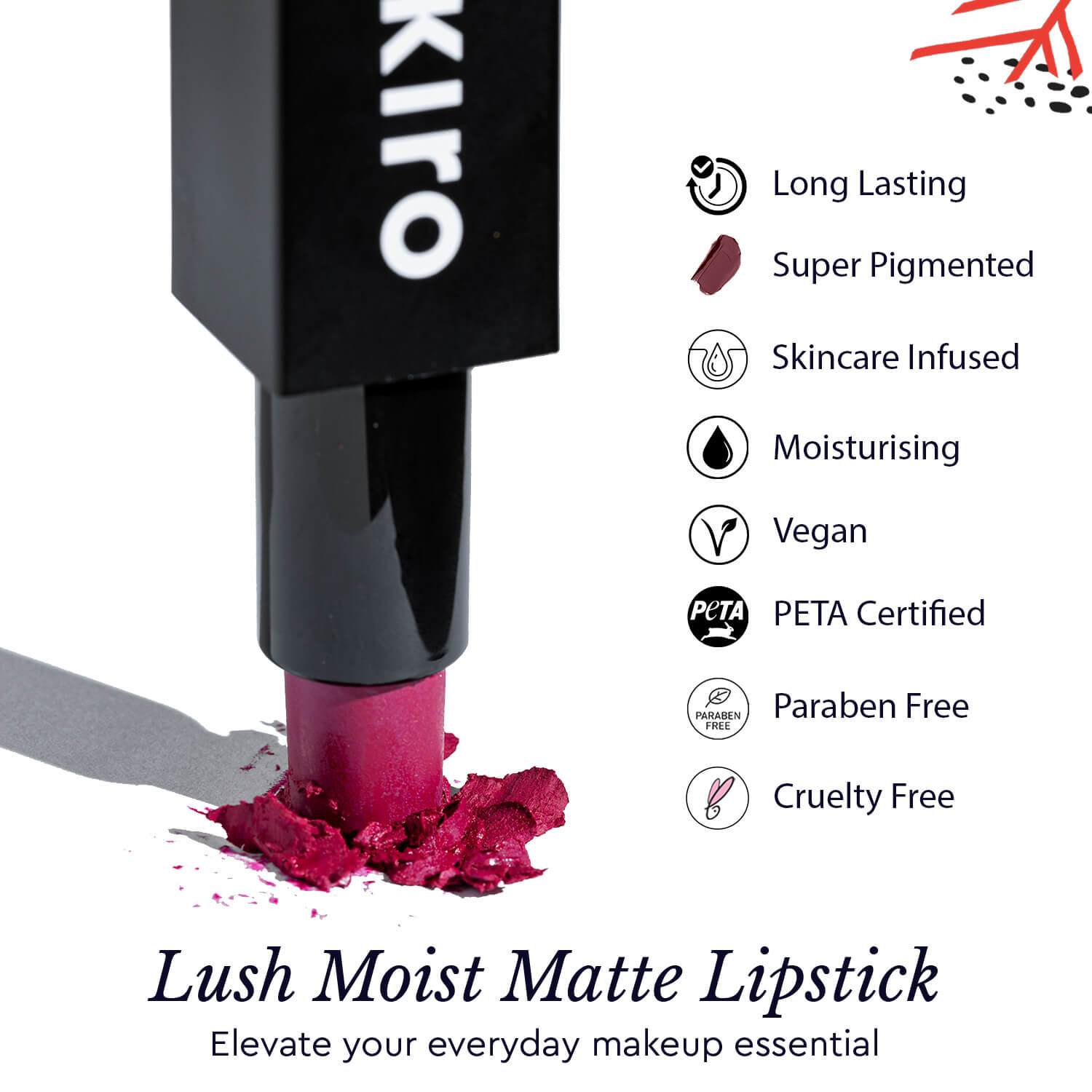 Lush Moist Matte Lipstick