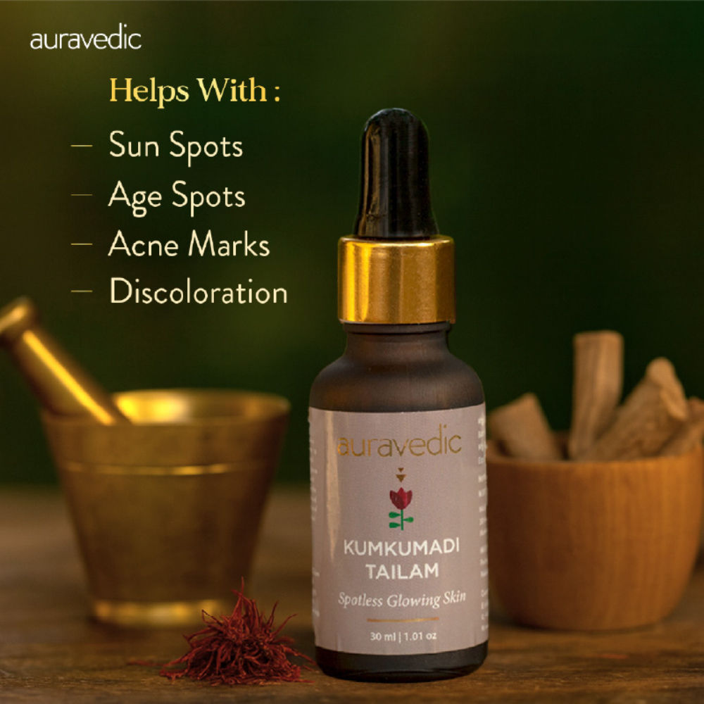 Kumkumadi Face Oil Kumkumadi Tailam Kumkumadi Oil Face Serum Oil For Pigmentation