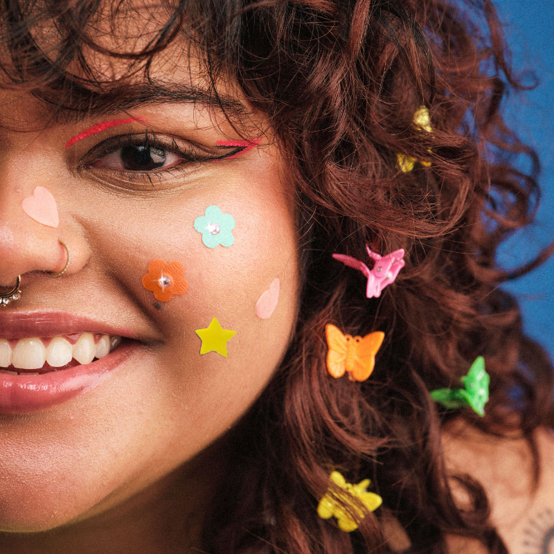 Dart It Pimple Patches Work in 6-8 Hrs For Acne, Zits And Blemishes - Petal Powder