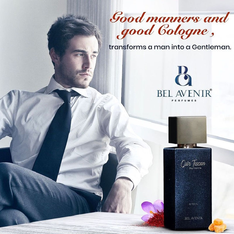 Cuir Toscan Luxury Longlasting Eau De Parfum For Mens