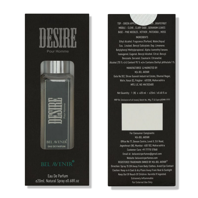 Desire Luxury Longlasting Eau De Parfum For Mens
