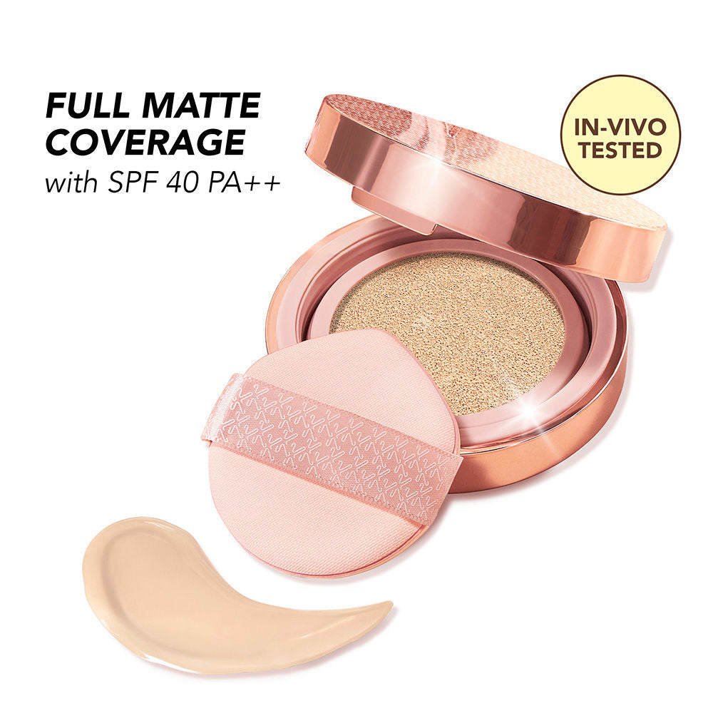 Full Coverage Cloud Cushion Foundation with in-vivo tested SPF 40 PA ++