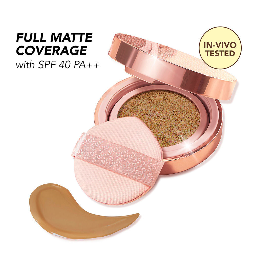 Full Coverage Cloud Cushion Foundation with in-vivo tested SPF 40 PA ++ - 180Y Deep