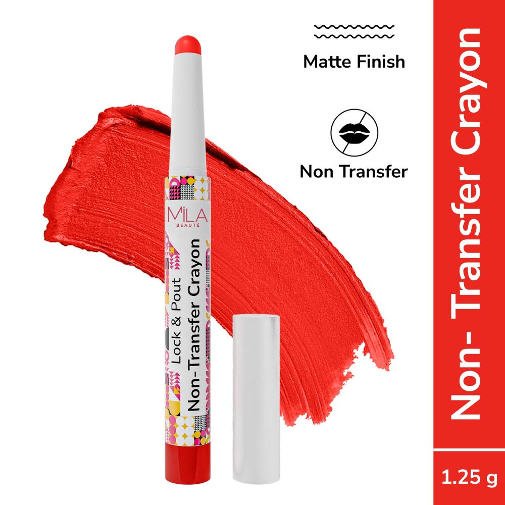 Lock & Pout Transfer - Proof Matte Crayon With Ceramides & Shea Butter - Play Nice