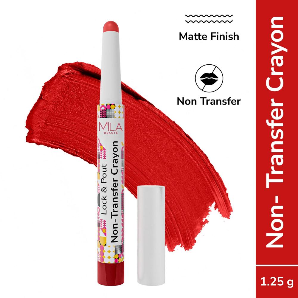 Lock & Pout Transfer - Proof Matte Crayon With Ceramides & Shea Butter - Level Up