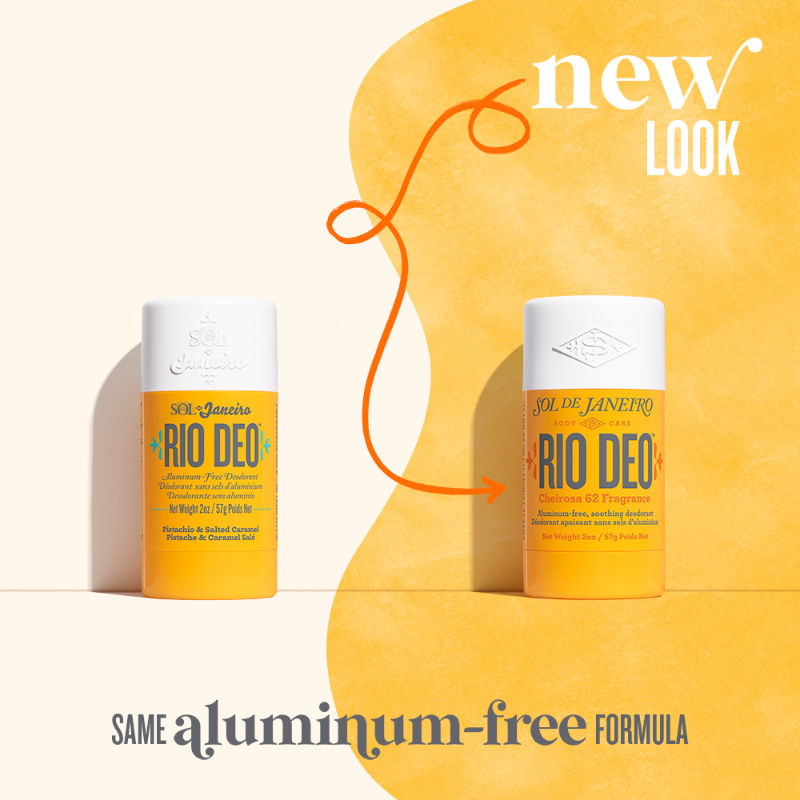 Rio Deo Cheirosa 62 Aluminum-Free Deodorant