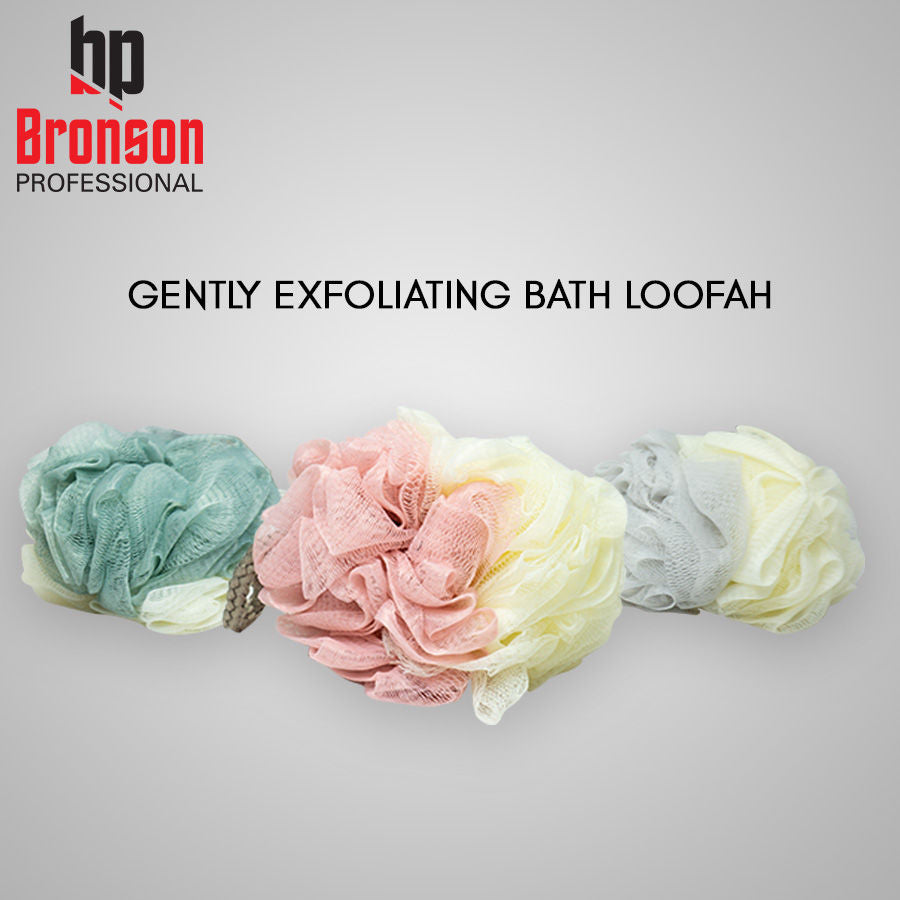 Premium Bath Sponge Loofah Big Round For Body Scrubbing (Color May Vary)