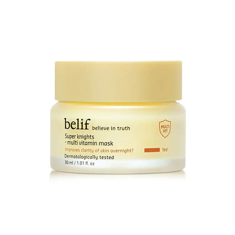 Super Knights Korean Multi Vitamin Sleeping Mask- Hydrating Vegan Night Cream with Niacinamide - 30ml