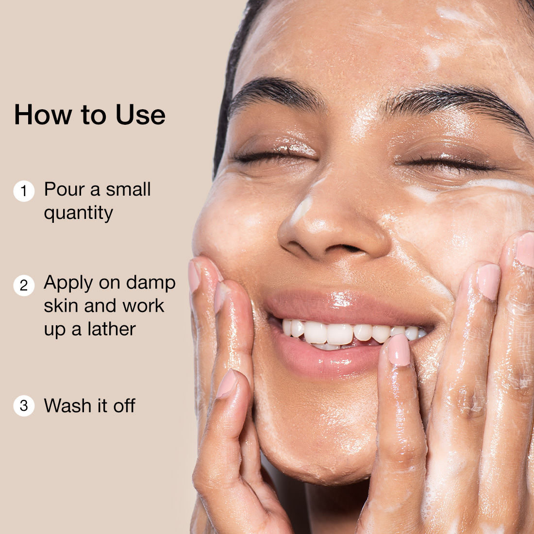Coffee Face Wash for Fresh & Glowing Skin - Hydrating Cleanser for Oil & Dirt Removal