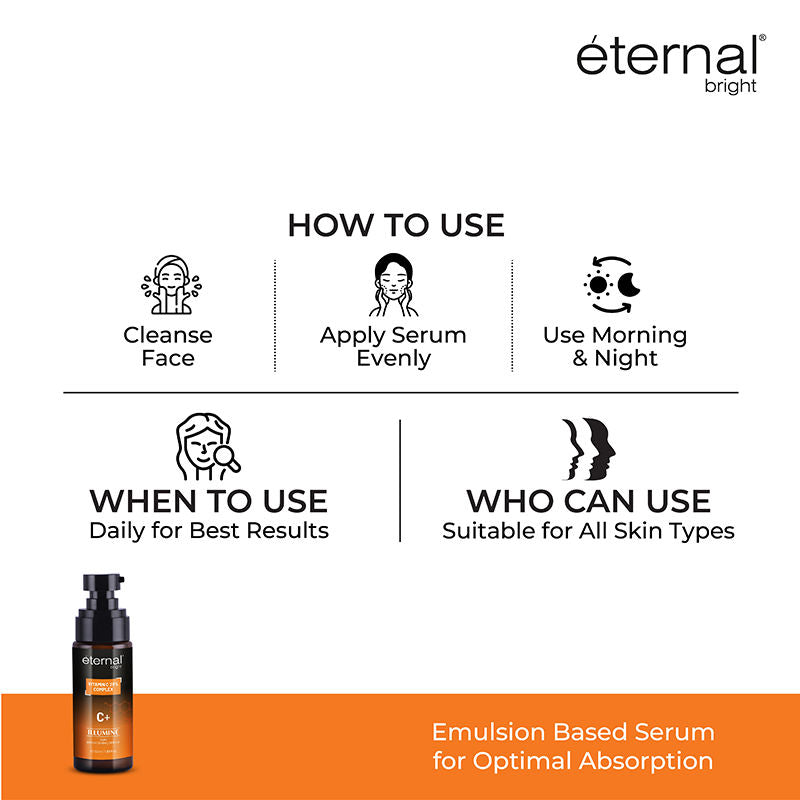 20% Vitamin C Serum For Skin Brightening & Glow
