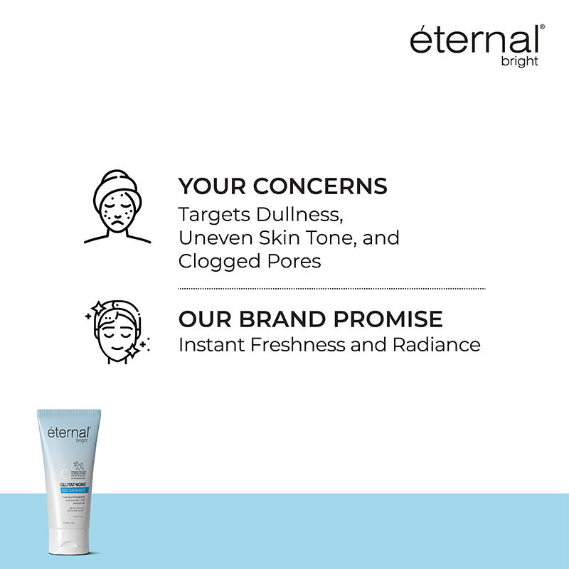 Glutathione Facewash For Deep Cleansing & Skin Brightening