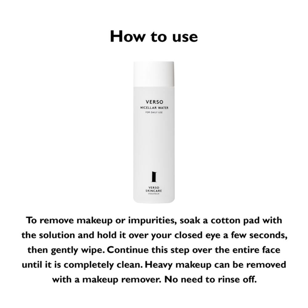 Skincare Micellar Water