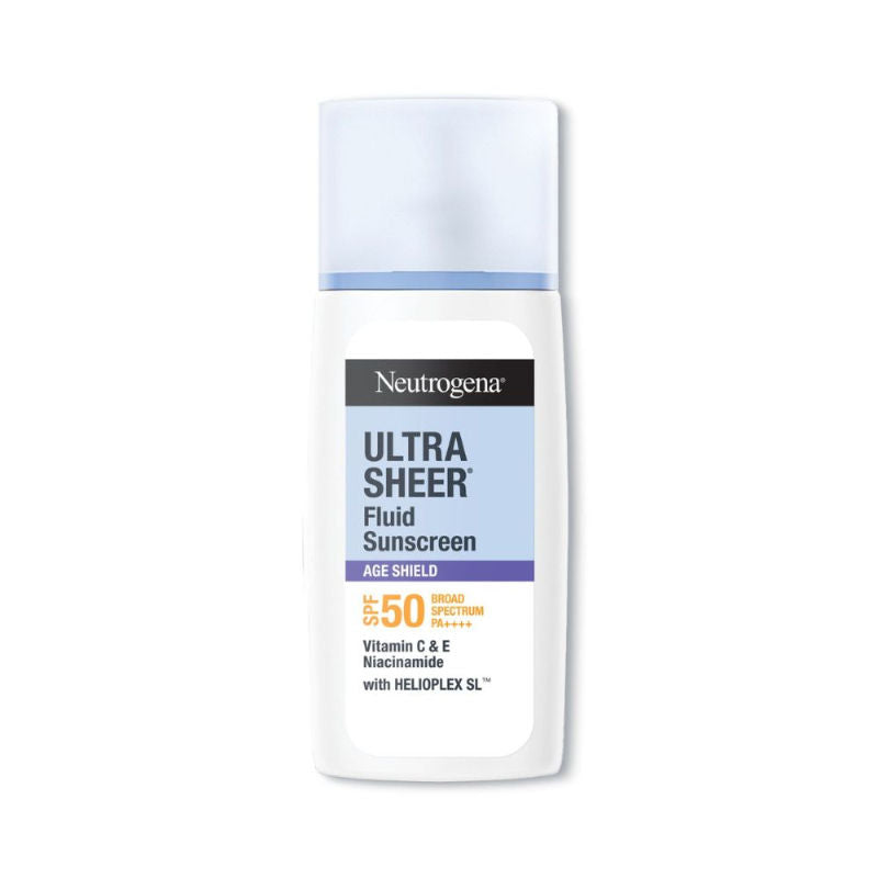 Ultrasheer Age Shield Fluid Face Sunscreen SPF 50+ PA++++