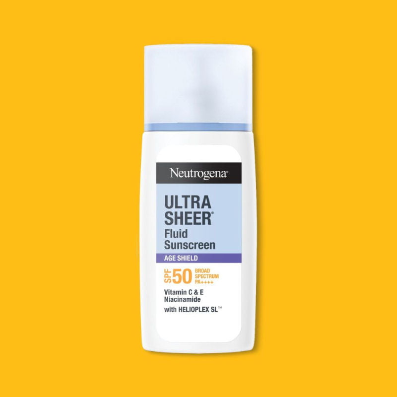 Ultrasheer Age Shield Fluid Face Sunscreen SPF 50+ PA++++