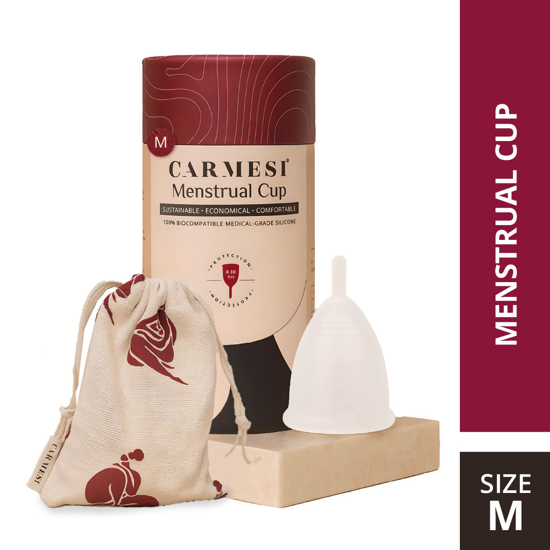 Reusable Menstrual Cup for Women With Free Pouch