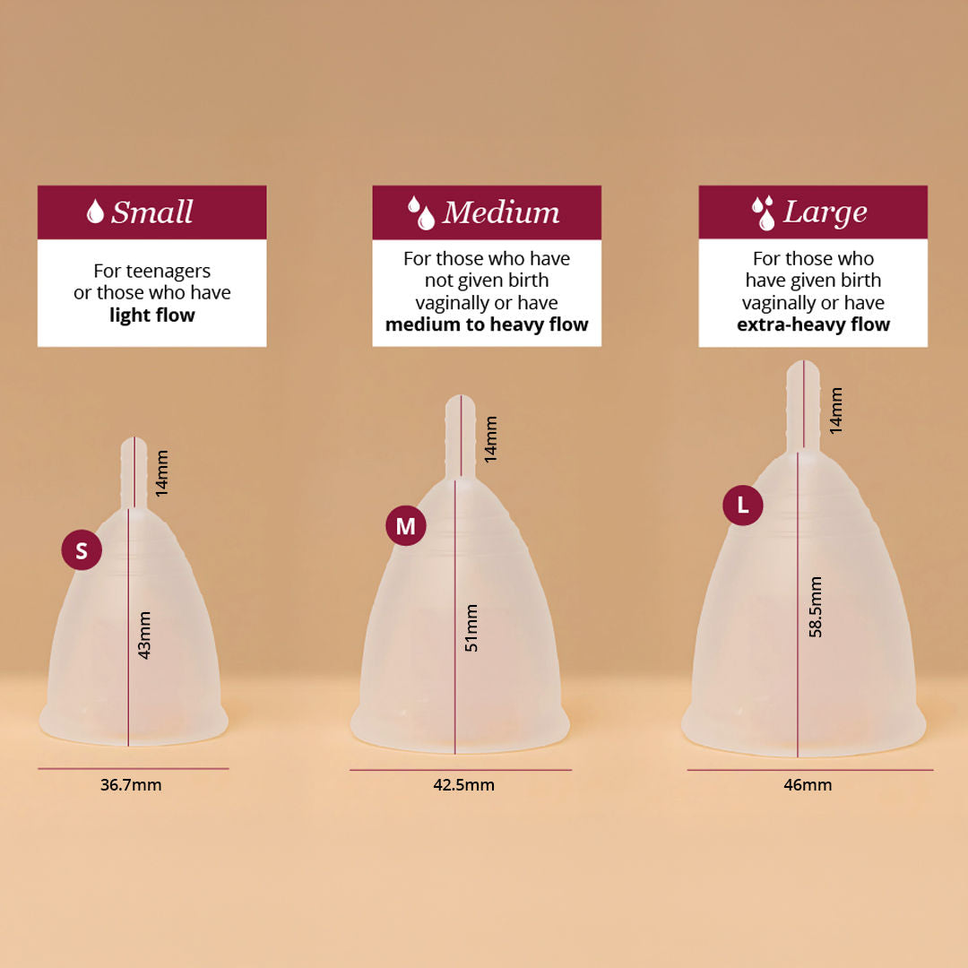 Reusable Menstrual Cup for Women With Free Pouch