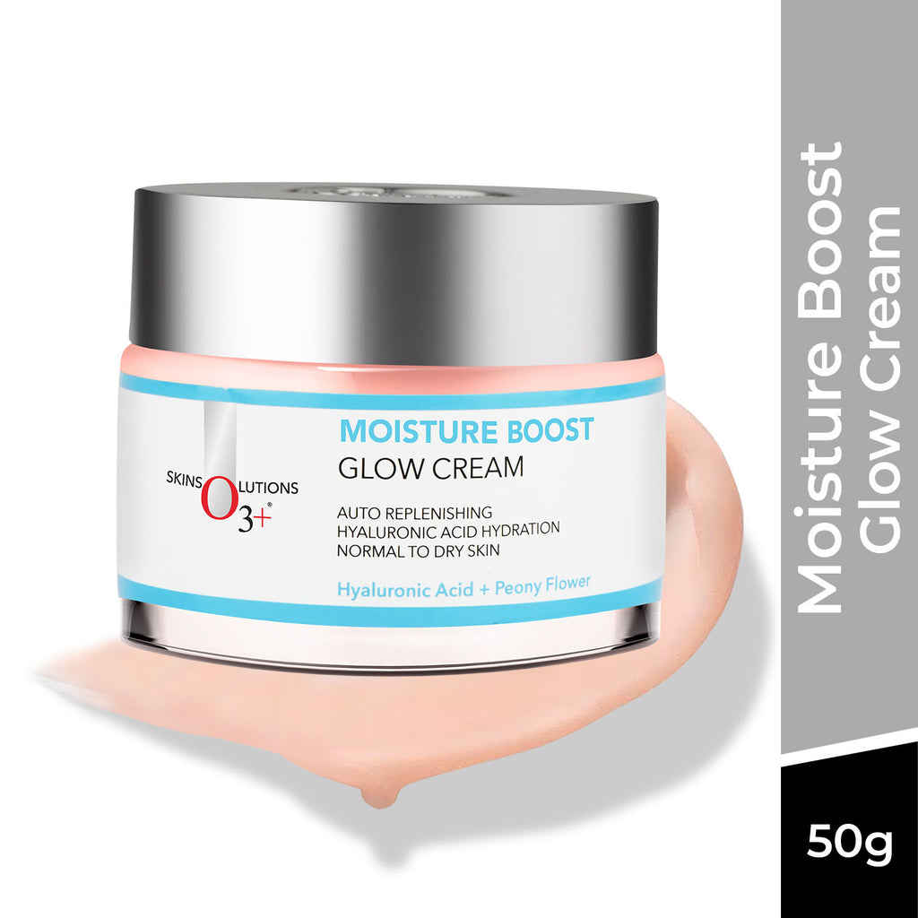 Moisture Boost Glow Gel Cream With Hydrating Hyaluronic Acid & Tri-Peptide For Dull Skin