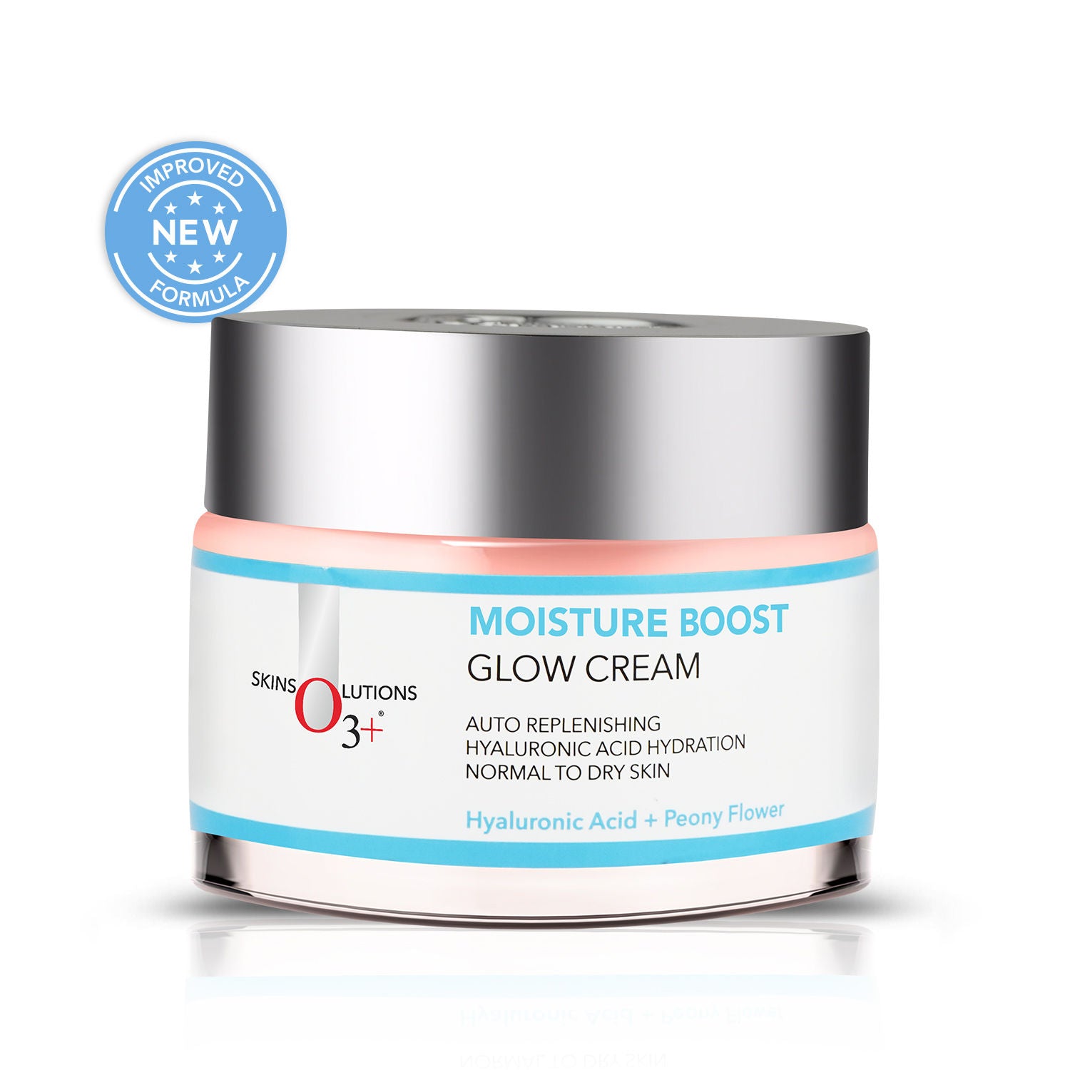 Moisture Boost Glow Gel Cream With Hydrating Hyaluronic Acid & Tri-Peptide For Dull Skin