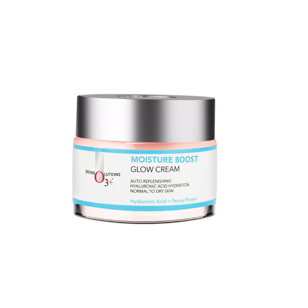 Moisture Boost Glow Gel Cream With Hydrating Hyaluronic Acid & Tri-Peptide For Dull Skin