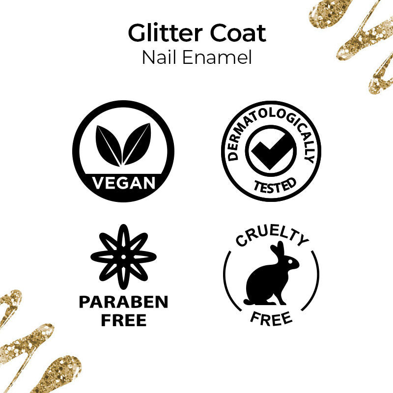 Star Studded Glitter Coat Nail Enamel