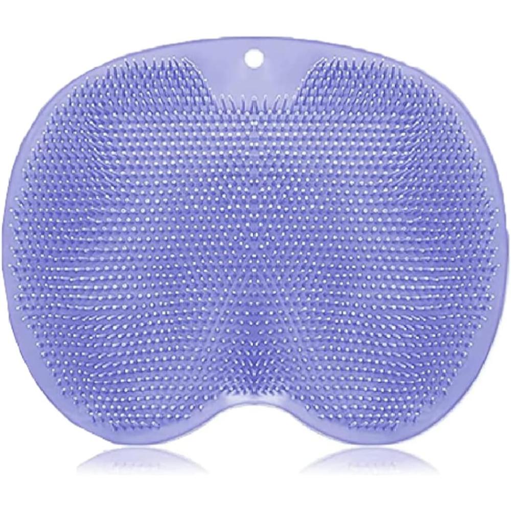 Shower Silicone Bath Foot Mat for Back & Foot Scrubber