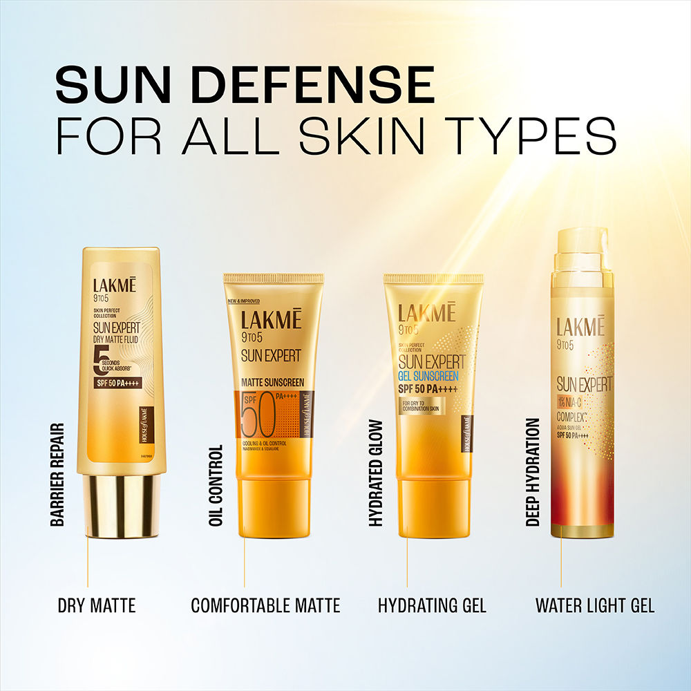 Matte Sunscreen SPF 50 PA+++, Niacinamide,UVA/B Protection,For Normal To Oily Skin