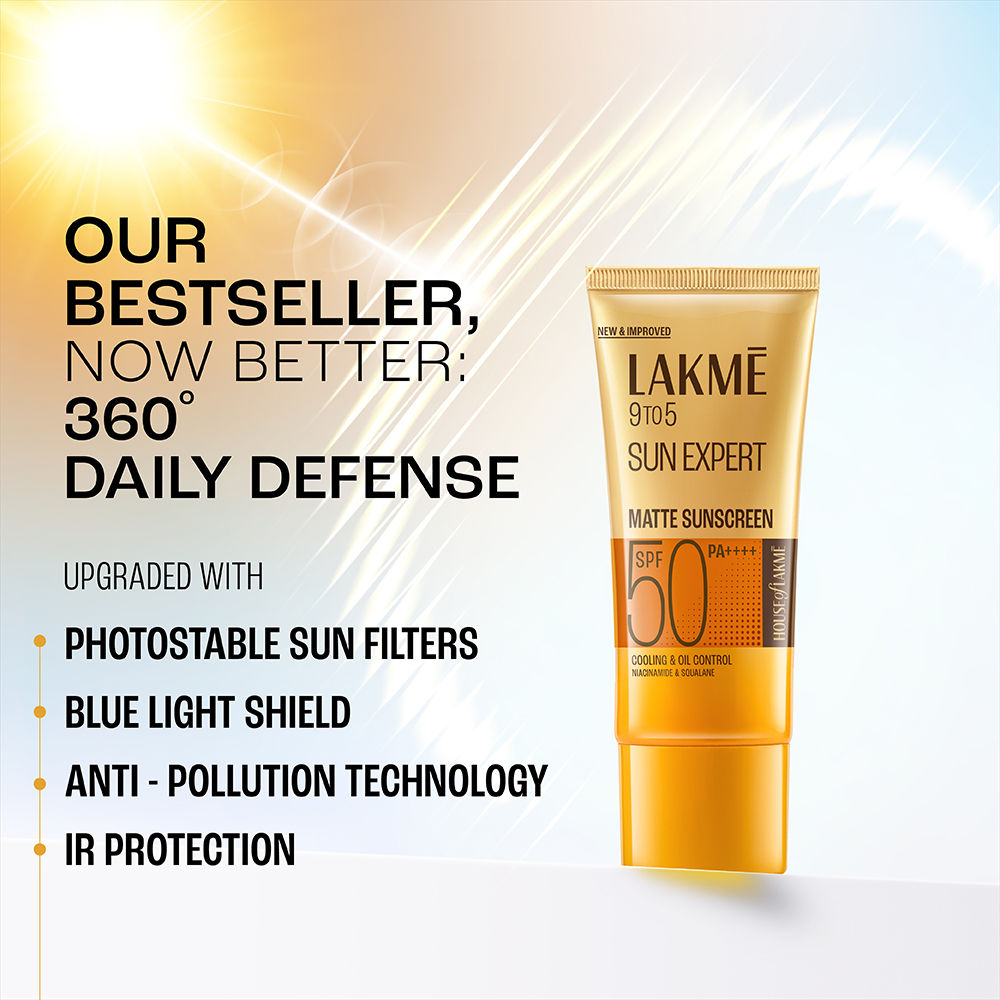 Matte Sunscreen SPF 50 PA+++, Niacinamide,UVA/B Protection,For Normal To Oily Skin
