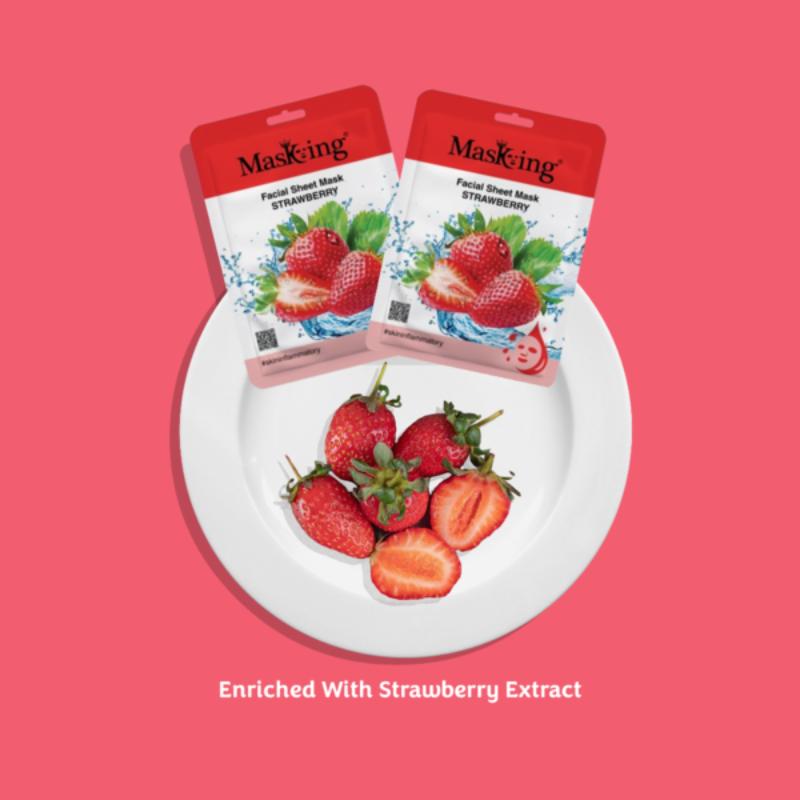 Beauty Strawberry Facial Sheet Mask