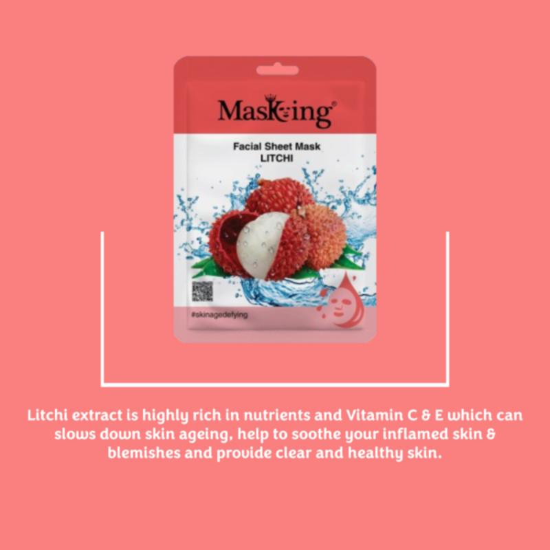 Beauty Litchi Facial Sheet Mask