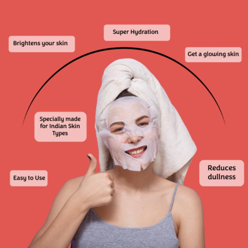 Superfood Tomato Facial Sheet Mask