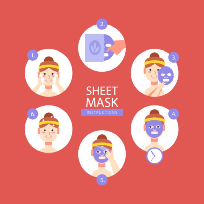 Superfood Tomato Facial Sheet Mask