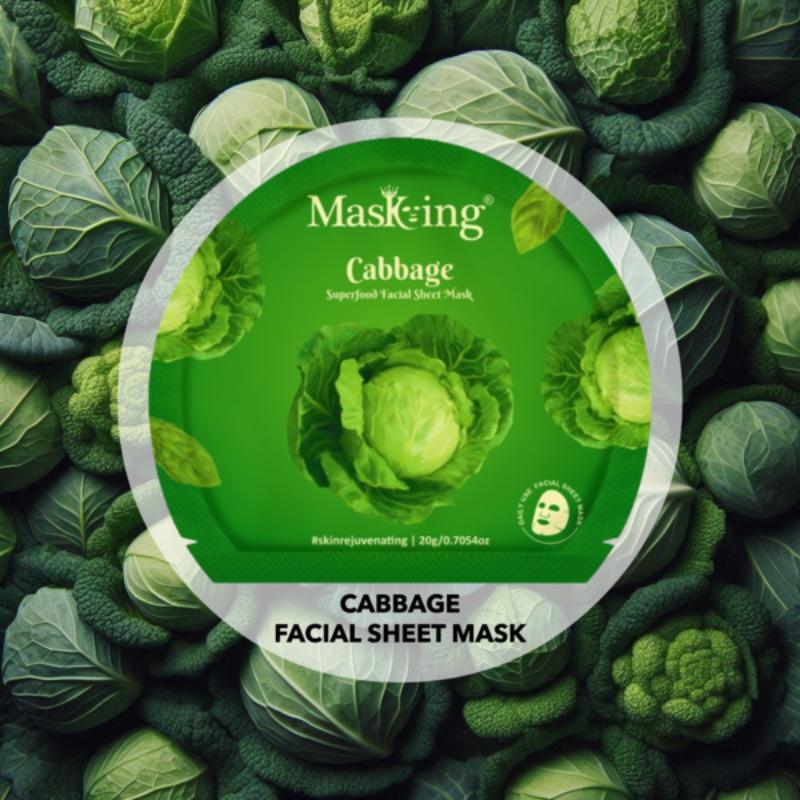 Superfood Cabbage Facial Sheet Mask