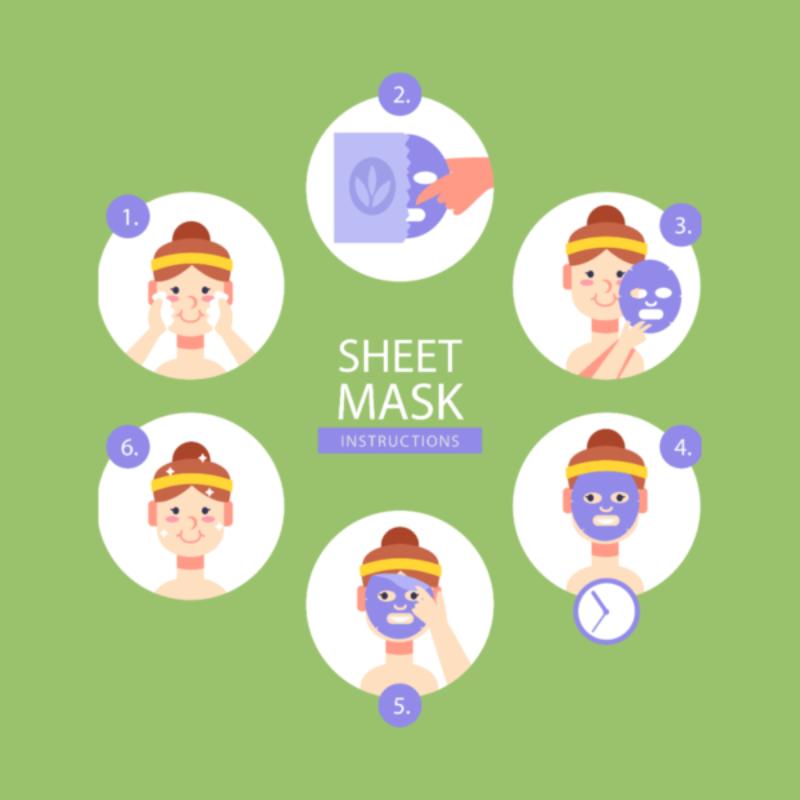 Superfood Cabbage Facial Sheet Mask