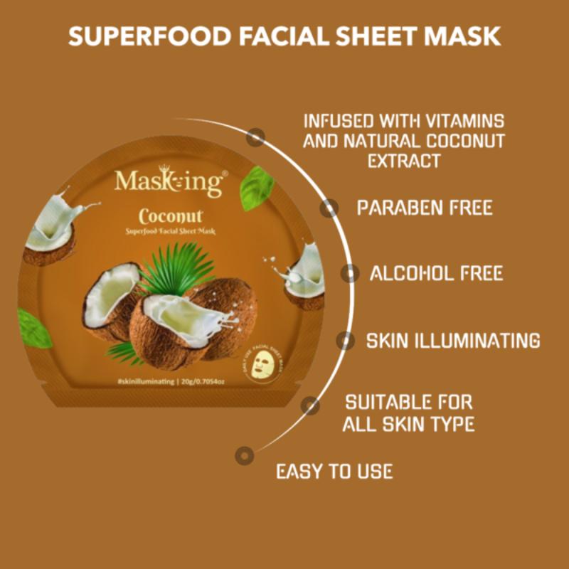 Superfood Coconut Facial Sheet Mask