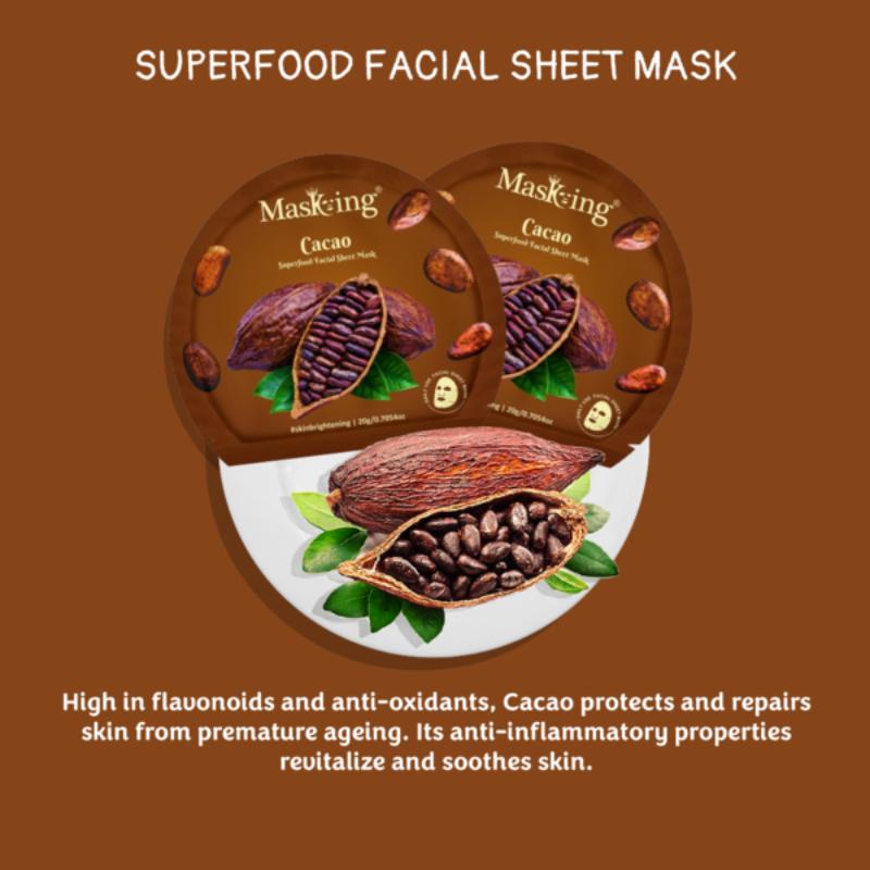 Superfood Cacao Facial Sheet Mask