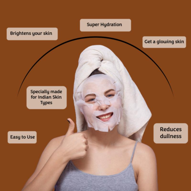 Superfood Cacao Facial Sheet Mask