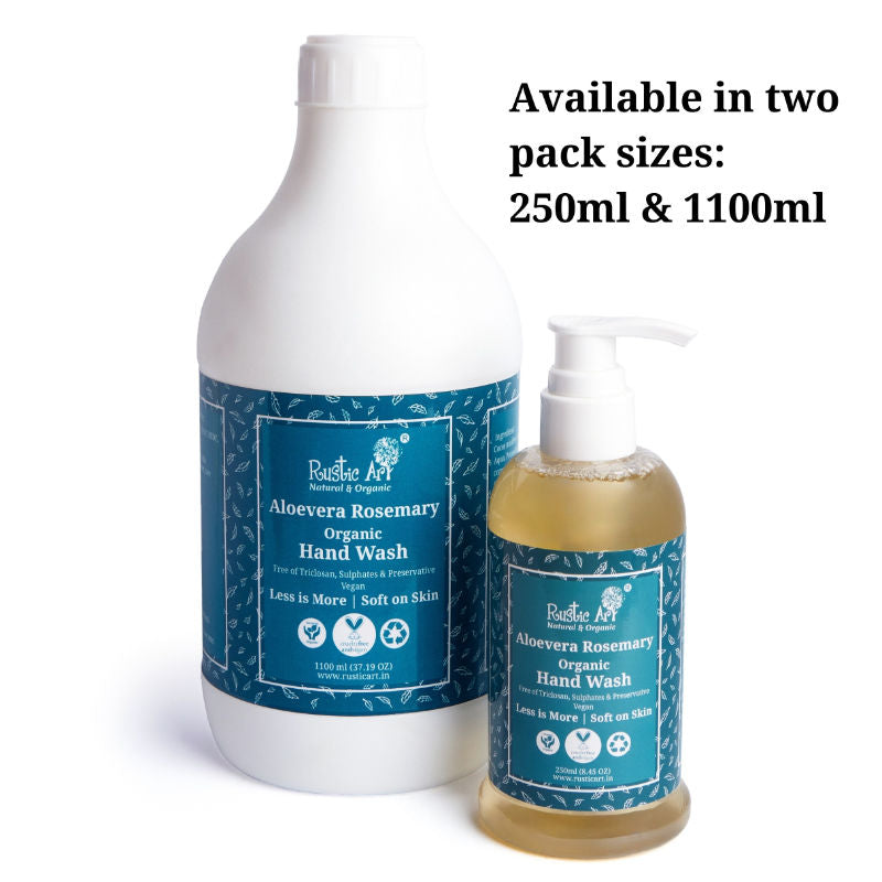Aloe Vera Rosemary Organic Hand Wash