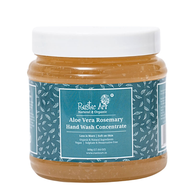 Aloe Vera Rosemary Organic Hand Wash Concentratre Refill Pack
