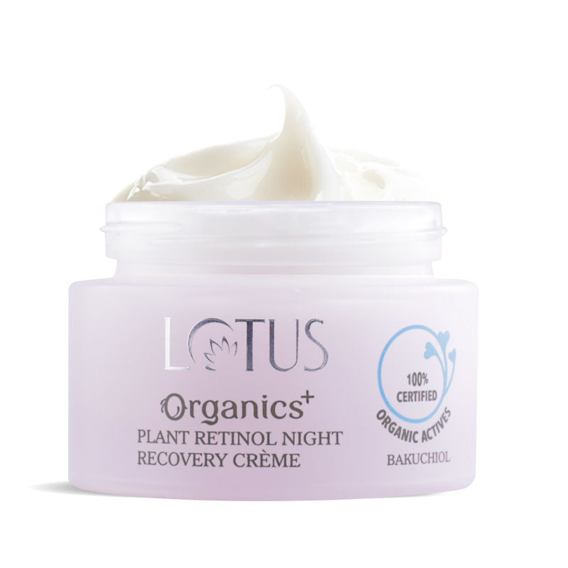 Lotus Organics+ Bakuchiol Plant Retinol Recovery Night Cream