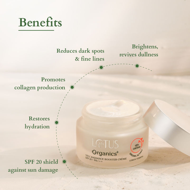 Vit-C Radiance Booster Crème SPF 20 PA+++ - Lemon Verbena
