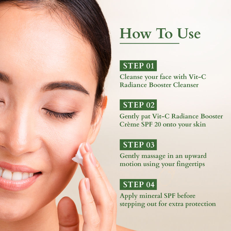 Vit-C Radiance Booster Crème SPF 20 PA+++ - Lemon Verbena