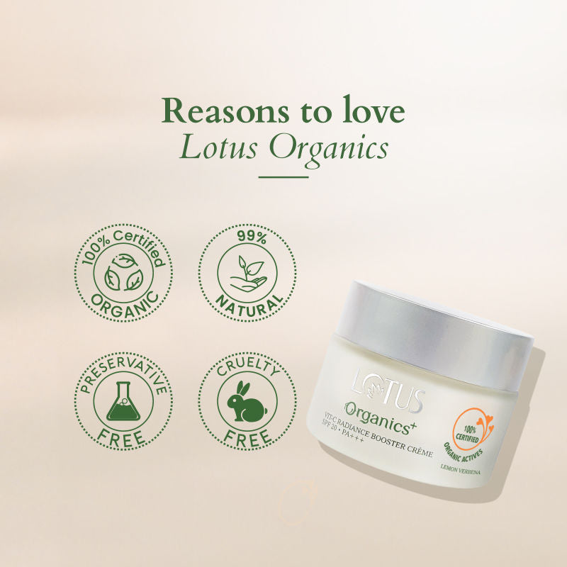 Vit-C Radiance Booster Crème SPF 20 PA+++ - Lemon Verbena