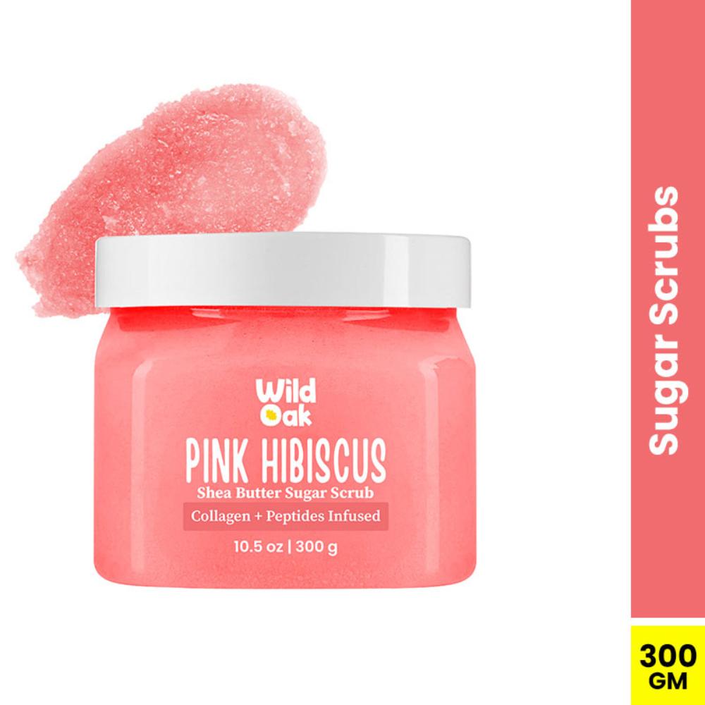 Pink Hibiscus Shea Butter Sugar Body Scrub