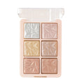 Glowzilla 6 Shade Face Highlighter Palette