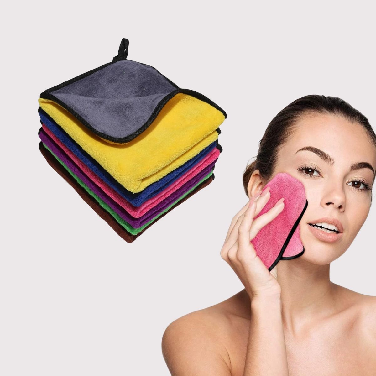 Microfiber Face Towel for Makeup Removal Cloth Hand Towel Eye Makeup Remover Pad
